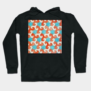 Reoccuring Star Pattern Hoodie